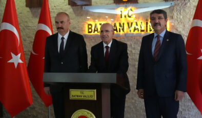 Mehmet Şimşek: Batman’ımız muhtemelen 7 ila 10 yıl içerisinde, bu gidişle büyükşehir olacak