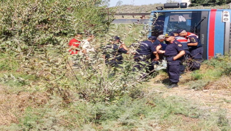 Mersin’de cezaevi ring aracı devrildi: 5’i mahkum 12 yaralı var!