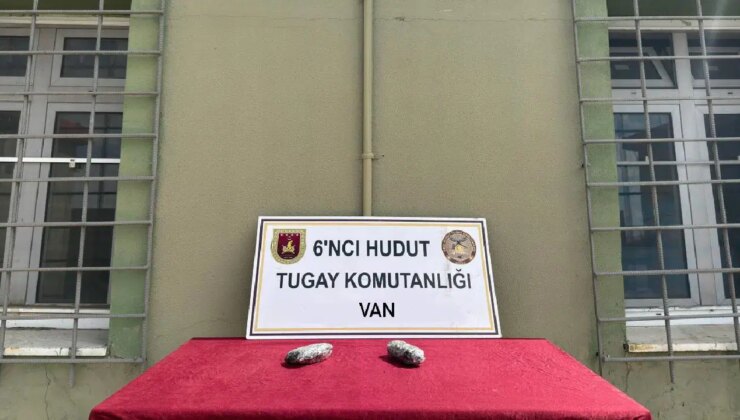 MSB duyurdu… Van hudut hattında 1 kilo 221 gram uyuşturucu yakalandı!