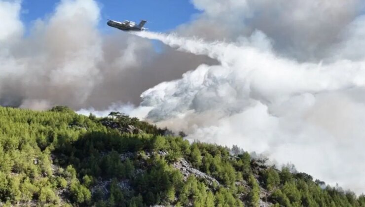 Muğla Köyceğiz’deki orman yangını 2’nci gününde: Müdahale sürüyor