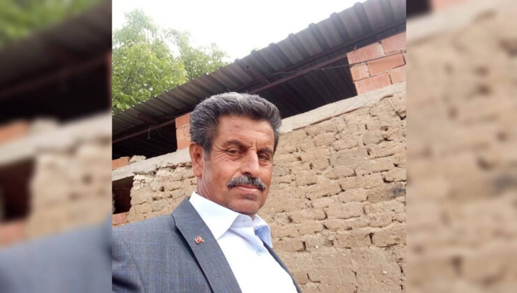 Muhtar bahçede asılı olarak ölü bulundu