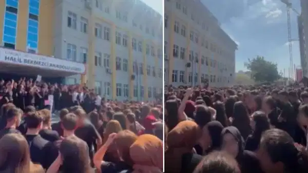 Öğrencilere tacizden açığa alınmıştı… Öğretmen yeniden derslere girme başladı: Öğrencilerden tepki!