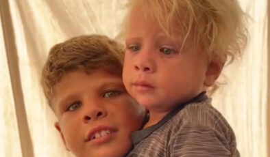 Omzunda kardeşini kilometrelerce taşıdı: Gazzeli Cudi, yaşadığı dehşeti anlattı