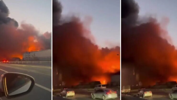 Organize Sanayi bölgesinde yangın