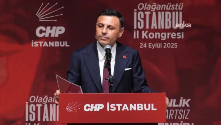 Özgür Çelik olağanüstü kongrede konuştu: ‘Ekrem İmamoğlu ile o korku duvarı yıkılmıştır!’