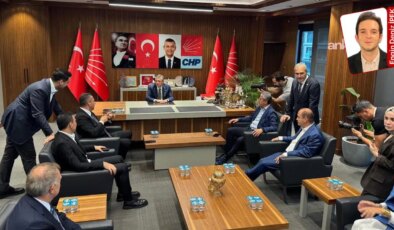 Polisler terk etti, CHP lideri İstanbul çalışma ofisinde DEM heyetini ağırladı: İşgal ortadan kalktı