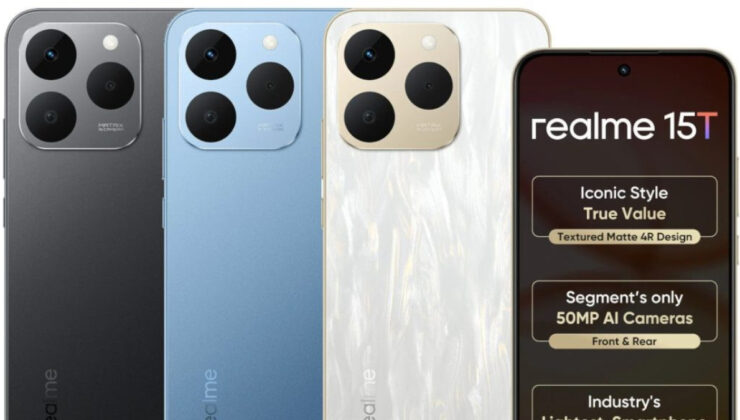 Realme 15T 5G tanıtıldı: İşte fiyatı ve özellikleri