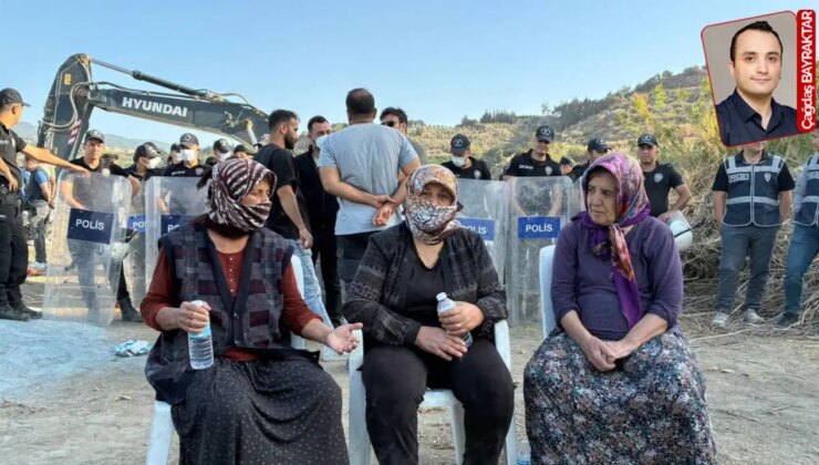 Samandağ’da polisle kamulaştırma: Çevik kuvvet ve iş makineleri geldi, 1 yurttaş yaralandı