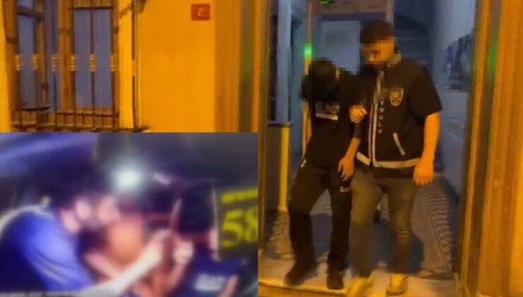 Saniye saniye kaydedildi: 16 yaşındaki şüpheli taksiciyi bıçaklayıp gasbetmeye çalıştı!