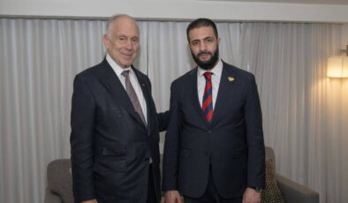 Şara, Dünya Yahudi Kongresi Başkanı ile görüştü