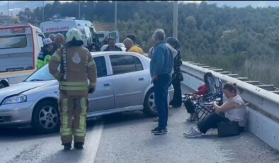 Şile Otoyolu’nda kaza: 4 yaralı