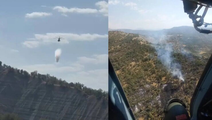 Şırnak’ta orman yangını… Ekipler bölgeye yönlendirildi!