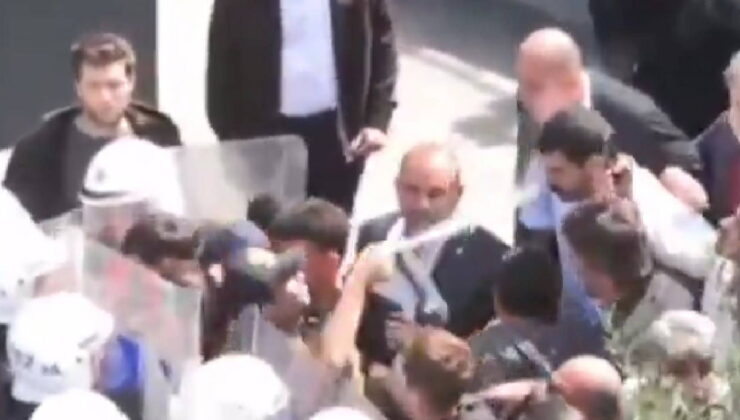 Skandal anlar kamerada: Polis, CHP’li milletvekili Ali Gökçek’e yakın mesafeden gaz sıktı