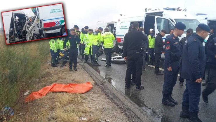 Son dakika… Aksaray’da otoyolda facia gibi kaza: 2 asker şehit, 1 sivil öldü, 3 yaralı!