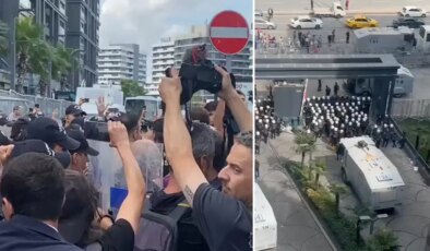 Son dakika… Kayyum Gürsel Tekin saat vermişti! CHP İstanbul İl Başkanlığı’nda hareketli dakikalar: Biber gazlı müdahale başladı!