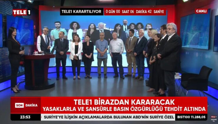 Son Dakika… TELE1 ekranı RTÜK kararıyla 5 gün süreyle karartıldı
