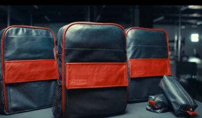 THY’den geri dönüşüm projesi: Koltuk kumaşları depremzede çocuklara okul çantası oldu