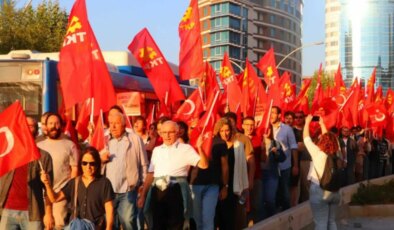 TKP’den ABD Büyükelçiliği önünde eylem: ‘Dostlarınızla birlikte defolun!’