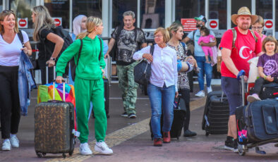 Turizm ağustosta zirve yaptı