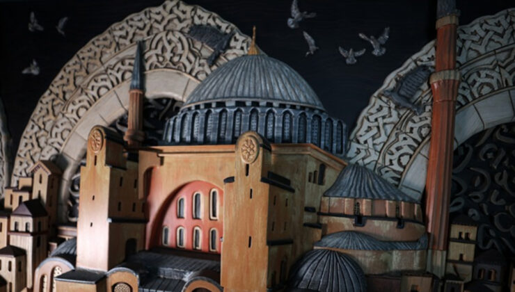 Türk usta, ‘Neva’ sanatıyla 3 boyutlu ahşap eserler üretiyor