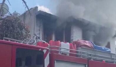 Üsküdar’da Kuran kursunda yangın