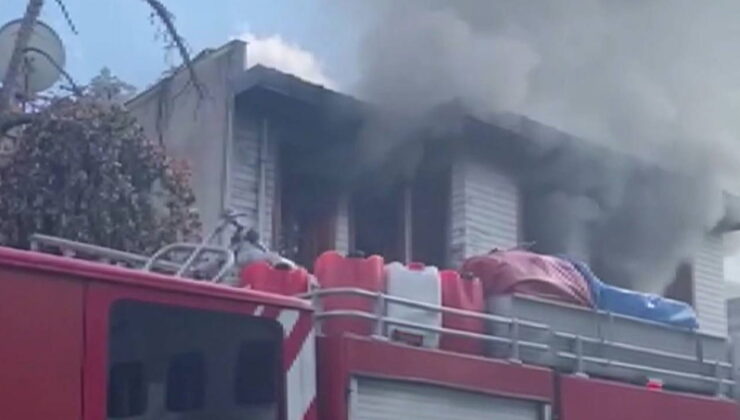 Üsküdar’da Kuran kursunda yangın