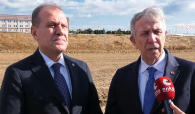 Vahap Seçer ve Mansur Yavaş, Silivri Cezaevi sonrası konuştu: ‘Partimizin bütünü saldırı altında’