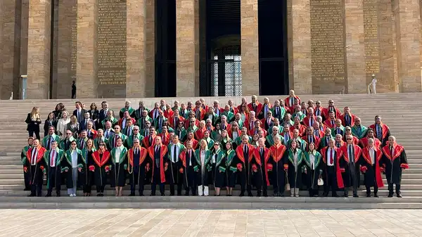 Yeni adli yıl açılışı: Yargıtay üyeleri Anıtkabir’i ziyaret etti