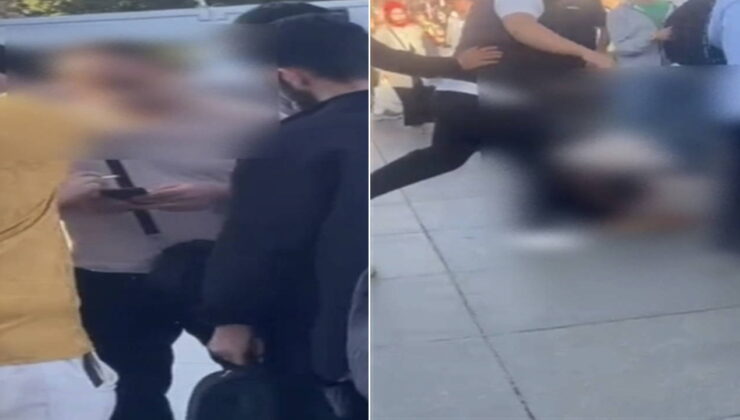 Yer Bakırköy… 16 yaşındaki çocuğun fotoğraflarını çeken şahsa meydan dayağı!