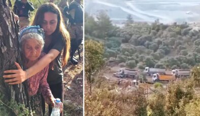 Zehra Nine’nin ölümünden 1 gün sonra Akbelen’e sabah baskını: Zeytin kıyımına başlandı, giriş çıkışlar tutuldu!