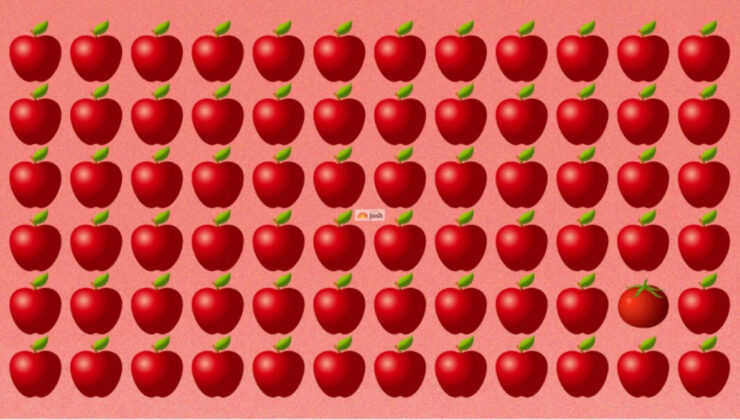 Zeka illüzyonu: Jilet gibi keskin gözler buraya! Domatesi işaretleyin…