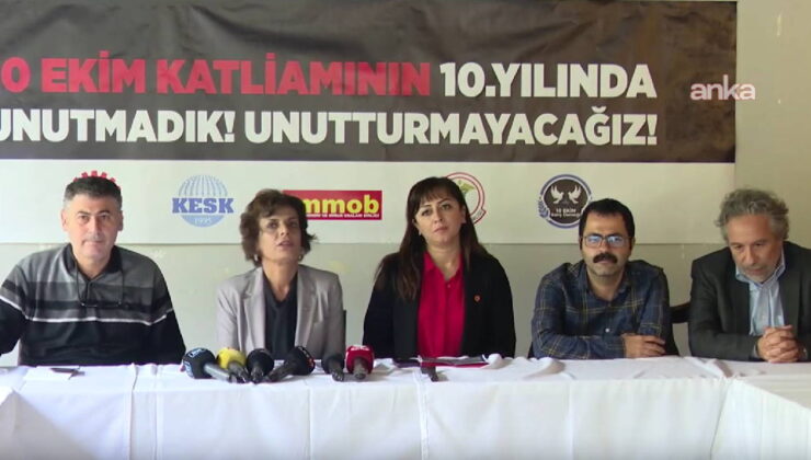 10 Ekim Gar Katliamı’nın 10’uncu yılı… KESK’li Yılmaz: ”Bombalar patladıkça oylarımız artıyor’ diyenler hesap vermedikçe bu davayı sürdüreceğiz’