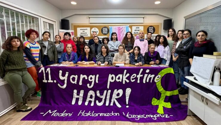 11. Yargı Paketi protestoları sürüyor: ‘Yasaklara da çıplak arama işkencesine de alışmayacağız’