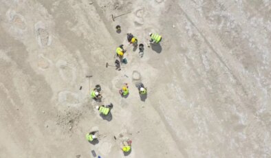 166 milyon yıl öncesine ait dinozor ayak izleri keşfedildi