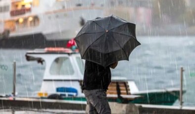 3 il için turuncu kodlu ‘çok kuvvetli sağanak’ uyarısı