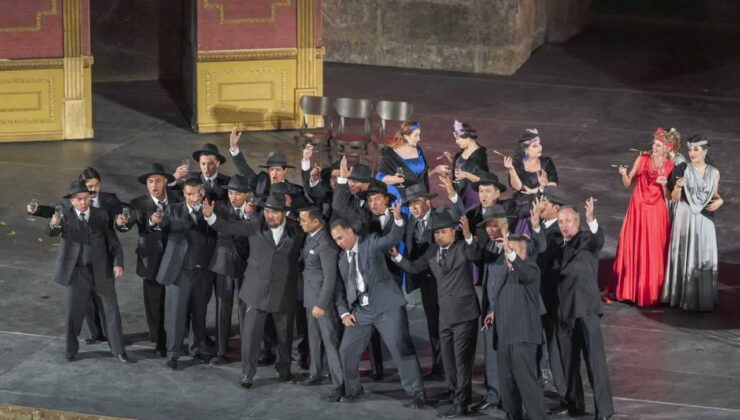 32. Uluslararası Aspendos Opera ve Bale Festivali ‘La Traviata’ operası ile sona erdi