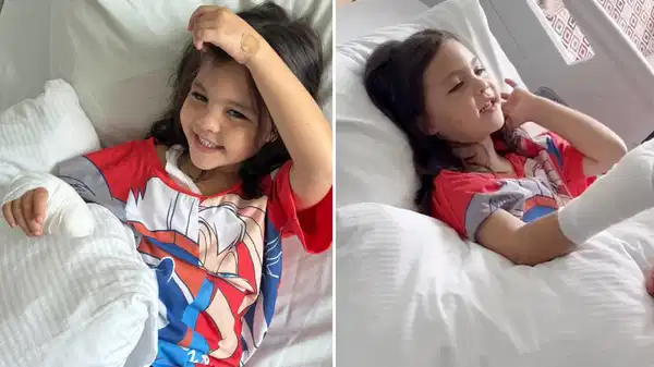 4 yaşındaki çocuğun parmağı okulun demir kapısına sıkışıp koptu!