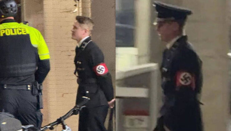 ABD’de Nazi kostümlü adam bar kavgası çıkardı