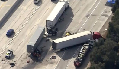 ABD’de uyuşturucu etkisindeki tır sürücüsü, araçları biçti: 3 ölü