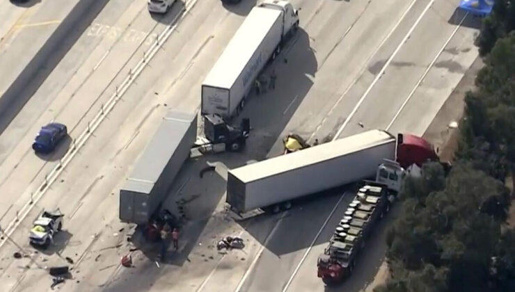 ABD’de uyuşturucu etkisindeki tır sürücüsü, araçları biçti: 3 ölü