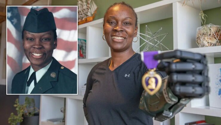 ABD’li kadın gaziye tarihte bir ilk: Call of Duty esintili biyonik kol takıldı