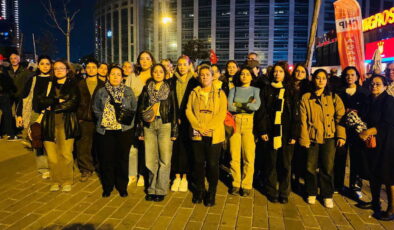 Adliye ablukadayken birkaç sokak ötede kadın cinayeti yaşandı! Kadınlardan Nilay Kotan cinayetine protesto