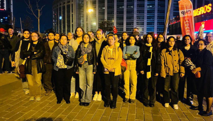 Adliye ablukadayken birkaç sokak ötede kadın cinayeti yaşandı! Kadınlardan Nilay Kotan cinayetine protesto