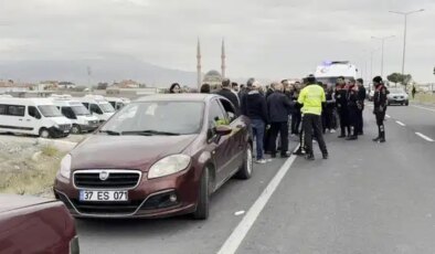 Aksaray’da polis cenazesi sırasında konvoya saldırı: Yaralılar var!