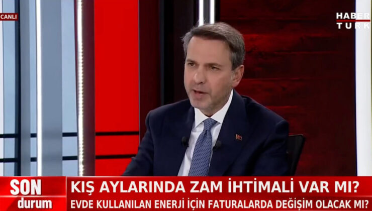 Alparslan Bayraktar’dan net yanıt: Elektriğe ve doğalgaza zam düşünmüyoruz