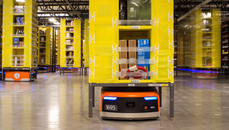 Amazon, 600 bin kişi yerine robotları çalıştıracak