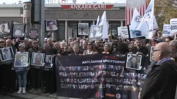 Ankara Gar Katliamı’nın yıldönümü… ’10. Yıl Anma ve Adalet Yürüyüşü’ düzenlendi: ‘Failler kesinlikle bir grup IŞİD militanı değil…’