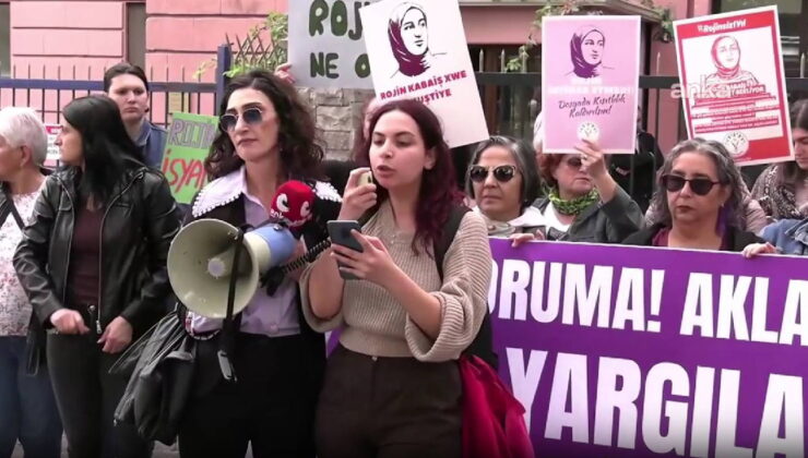 Ankara Kadın Platformu, Rojin Kabaiş için Adalet Bakanlığı önünde: İktidarın koruduğu tek şey katillerin düzenidir