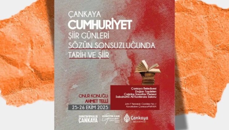 Ankara’da gazetemiz Cumhuriyet’in şiir günleri