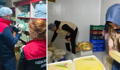 Ankara’da sağlık skandalı! Yurttaşlara yedireceklerdi: 3 tonun üzerinde ürün imha edildi!